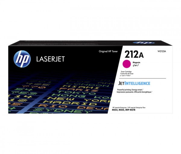 HP lasertoner W2123A magenta 4.500 pagina's