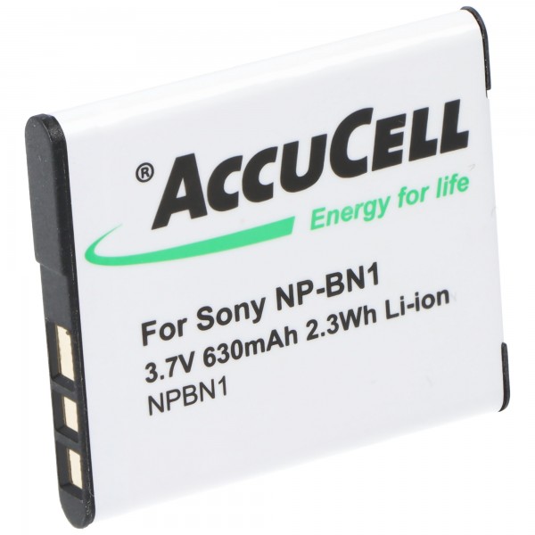 Batterij geschikt voor Sony NP-BN1 batterij type N geen originele batterij 580-630mAh
