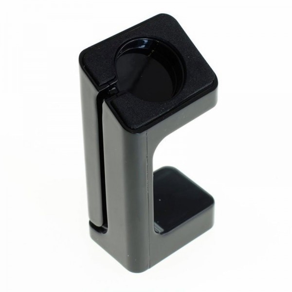AccuCell-standaard zwart geschikt voor de Apple Watch 38 mm en 42 mm