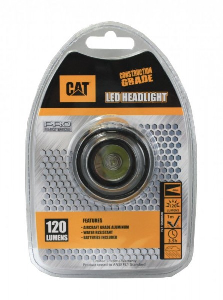 CAT CT40150P LED-koplamp 120 lumen tot 60 meter lichtbereik