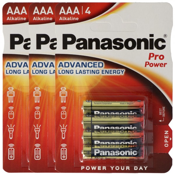 Panasonic PowerMax3 12-pack Micro / AAA / LR03
