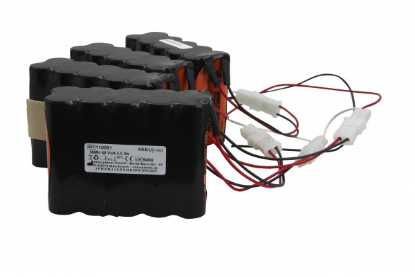 NiMH-batterij geschikt voor Bird Viasys Vela-ventilator