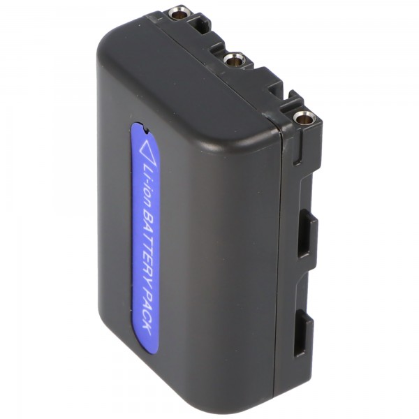 AccuCell-batterij geschikt voor Sony NP-FM30-batterij