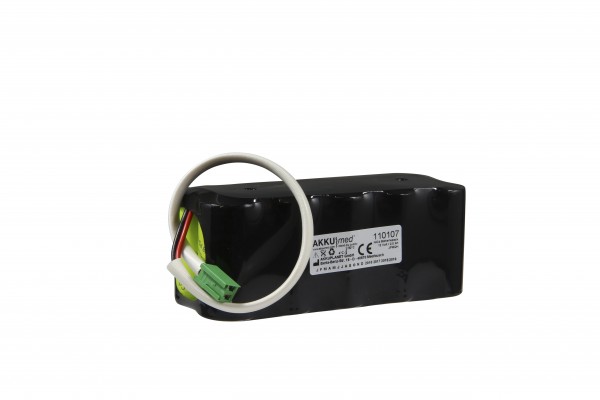 NC-batterij geschikt voor GE Hellige Marquette Eagle Monitor 1000/1006/1008/1009 CE-conform