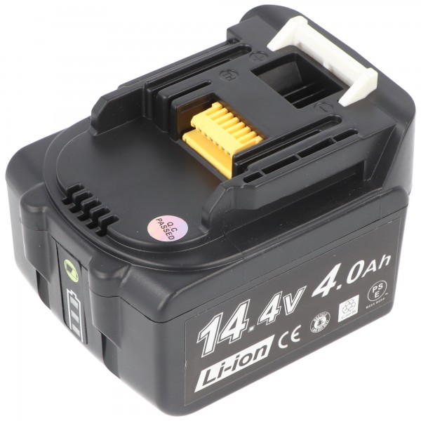 Accu geschikt voor Makita BL1430 14.4 volt 4000mAh, zonder laadindicator