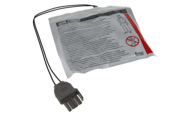 Originele Quik-Combo defibrillatie-elektroden, pads geschikt voor Physio Control 11996-000017, LP9, LP10, LP20, voor volwassenen