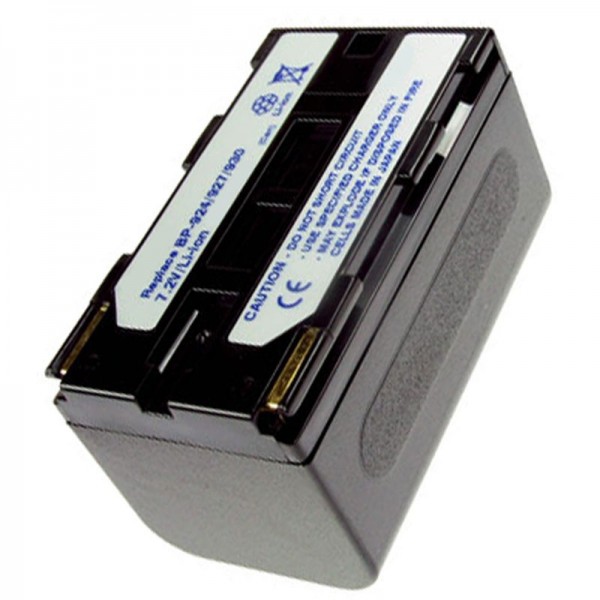 AccuCell-batterij geschikt voor Canon BP-924, BP-927, BP-930