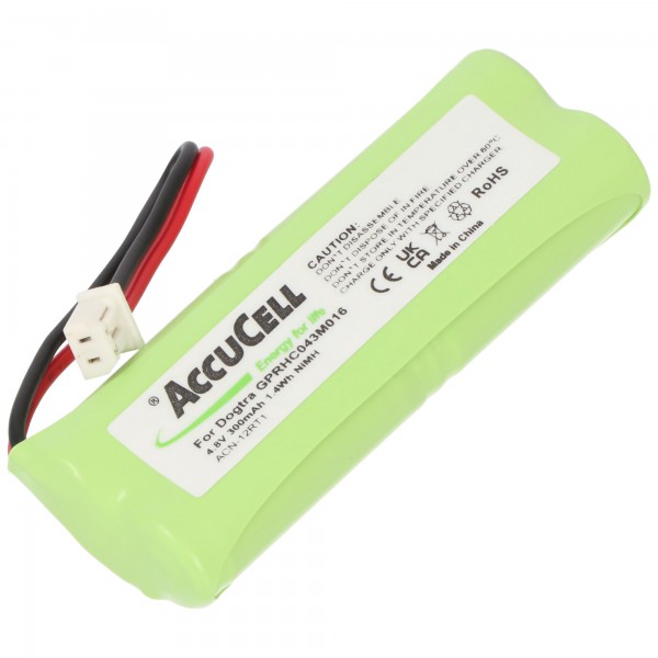 Batterij geschikt voor Dogtra GPRHC043M016 batterij 4,8 volt 350mAh