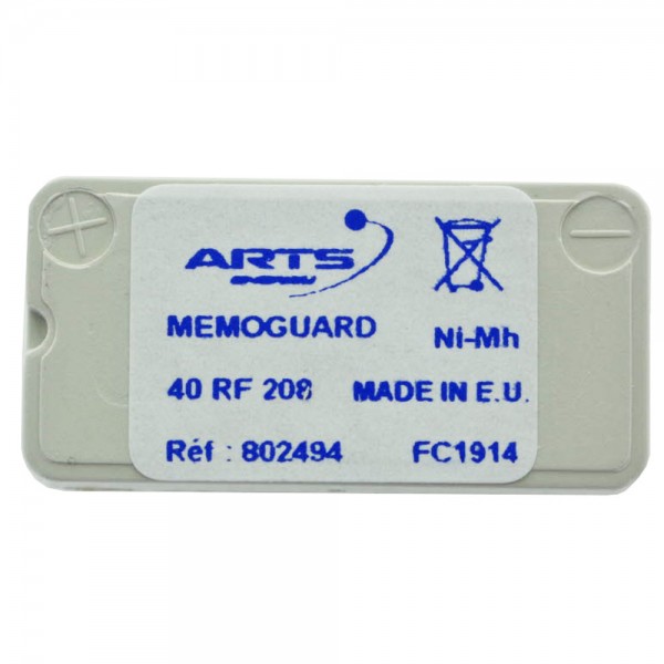 Arts Saft Memoguard 40RF208 batterij, 40RF204, 40RF207