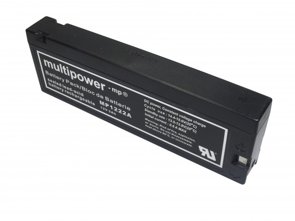 Loodzuurbatterij geschikt voor Agilent Heartstream XL defibrillator M3516A, M5516A
