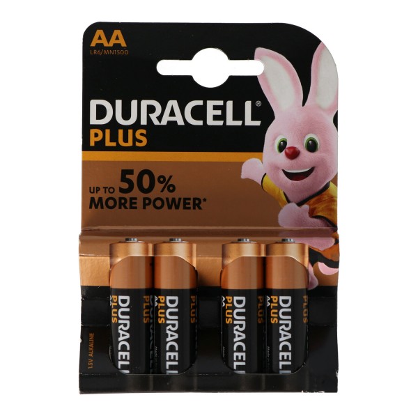 DURACELL Mignon AA LR6 4-pack alkaline batterij