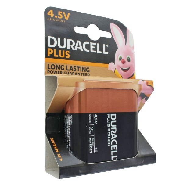 DURACELL Plus 4,5 volt MN1203 3LR12 lege batterij 1-pack