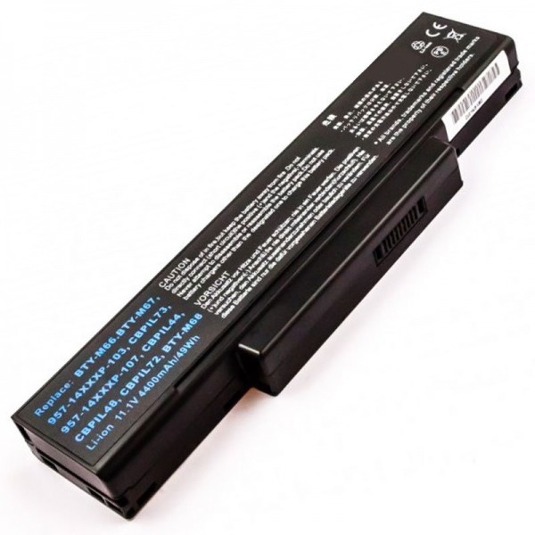 Batterij geschikt voor MSI CR400, CR400X, CR420, CR0X, CX410, CX420, EX400