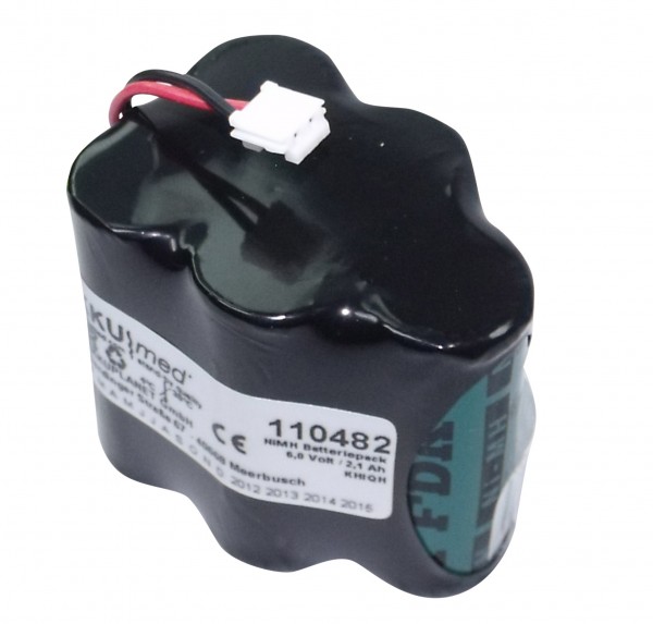 NiMH-batterij geschikt voor Nidek Keratometer KM500, type KM-500BPI