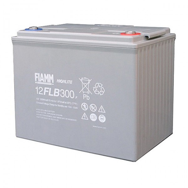 Fiamm Highlite 12FLB300 loodbatterij 12V, 75000 mAh