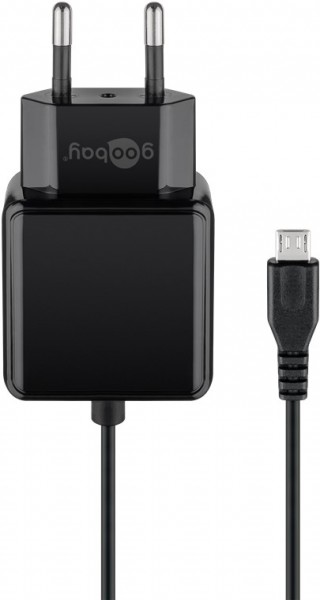 Goobay Mirco-USB power pack (15W) - universele oplader voor veel kleine apparaten met Mirco-USB aansluiting.