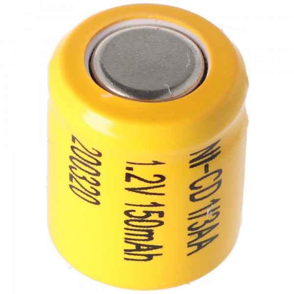Batterij geschikt voor Sanyo N-110AA NiCd 1/3 AA Mignon-batterij zonder soldeertag 150 mAh