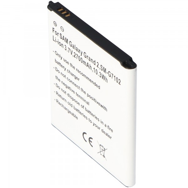 Batterij voor Samsung Galaxy Grand 2 Duos, EB-B220AC, EB665468LU
