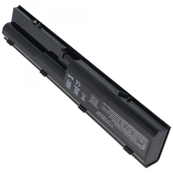 Batterij geschikt voor HP ProBook 4330s, 4530s, Li-ion, 10.8V, 5200mAh, 56.2Wh, zwart