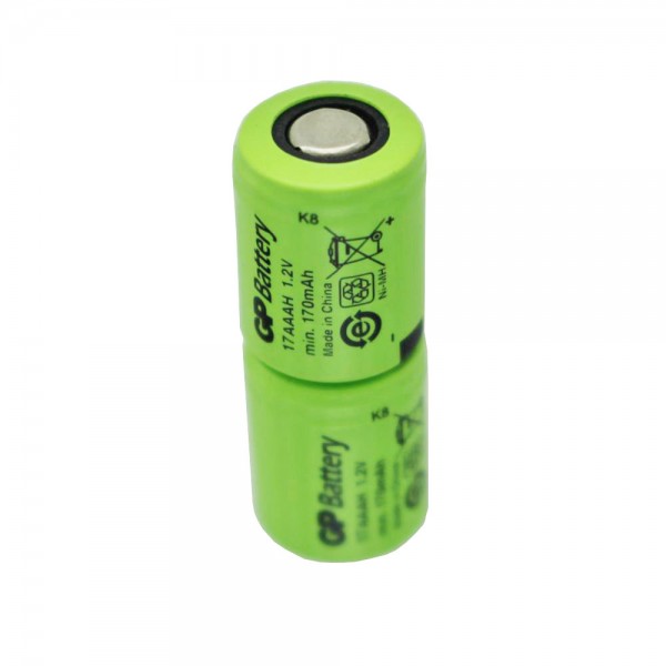 GP KAN 1 / 3AAA micro-batterijpakket 2,4 volt 170 mAh Ni-MH-batterij ca. 28x11 mm