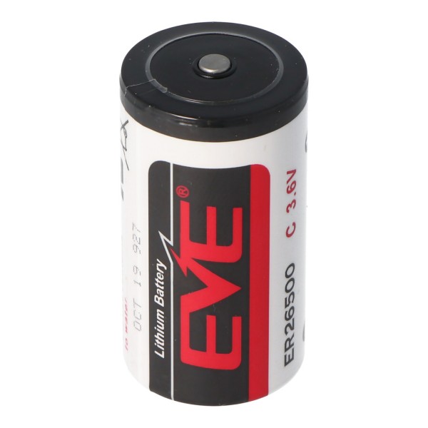 ER26500 lithiumbatterij C-formaat spoel ER 26500, 3,6 volt 8500 mAh