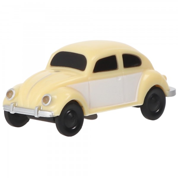 LED sleutelhanger Volkswagen VW Beetle in beige 1:87 boxer
