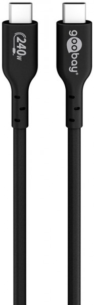 Goobay Sync & Charge USB-C™-kabel, USB 2.0, 240 W, 1 m - USB-C™-stekker > USB-C™-stekker