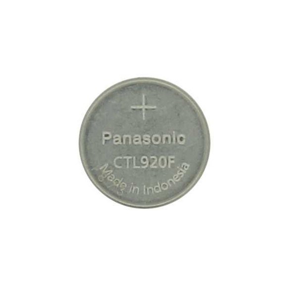CTL920 Panasonic batterij voor Casio condensator CTL920, CTL920F, CTL927F zonder afleider, afmetingen 2,0 x 9,5 mm