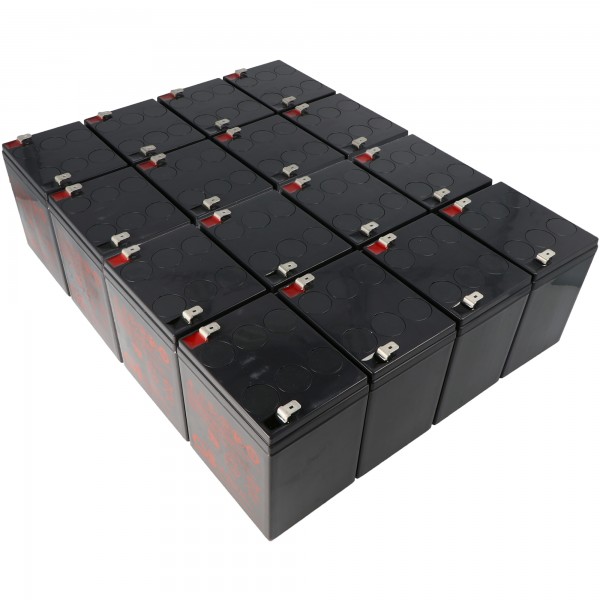 Replica batterij precies geschikt voor de APC-RBC44 batterij voor zelf installatie, let op afmetingen 90x70x106mm