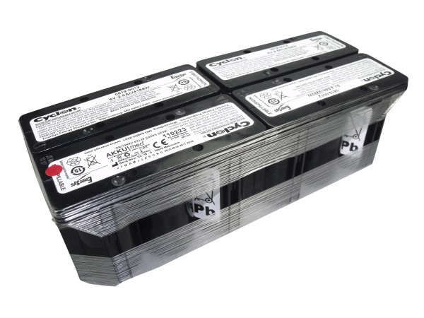 Loodzuurbatterij geschikt voor Burdick Medic 4 (Kone / Siemens / Spacelabs)