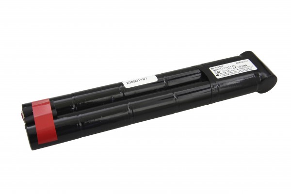 NC-batterij inzetstuk geschikt voor Datex Ohmeda Light Monitor type 896895/887753 (ook 893365 Datex Engström) 13,2 volt 1,7 Ah