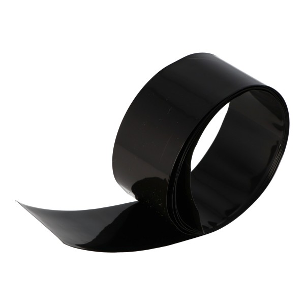 Krimpkous 32 mm x 0,05 mm zwart (1 meter)