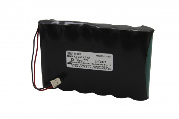NiMH-batterij geschikt voor MIR Spirolab II, III - 972301