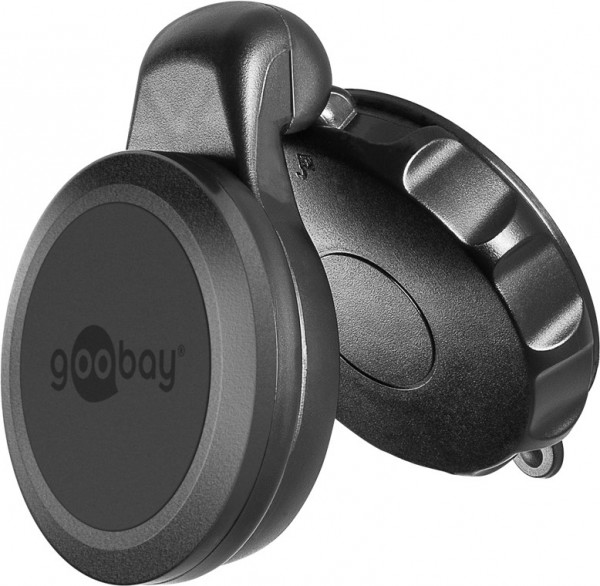 Goobay magnetische houder voor smartphones - voor eenvoudige en veilige bevestiging in het voertuig (ruitmontage)