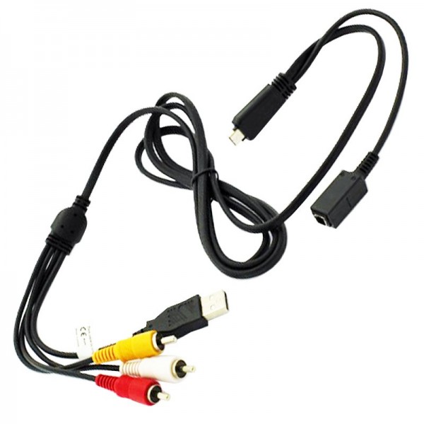 USB / AV-verbindingskabel geschikt voor Sony Cyber-Shot, VMC-MD3