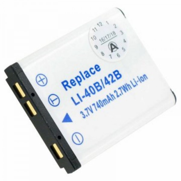 Batterij geschikt voor de Medion Life E44047 batterij MD87257 met 3,7 volt en 740 mAh