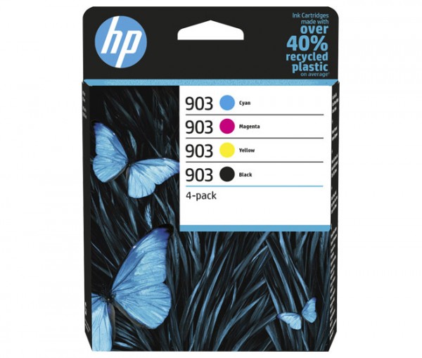 HP inkt multipack 6ZC73AE NR.903 serie (zwart, cyaan, magenta, geel)