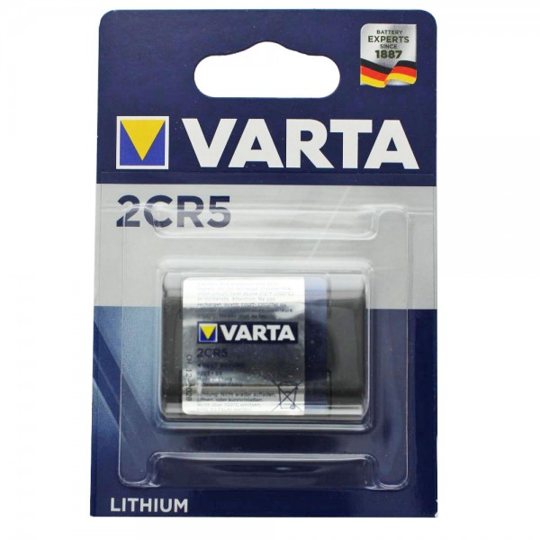 Varta 2CR5 Foto-lithiumbatterij 6203