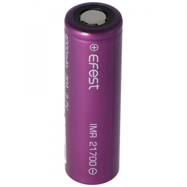 Efest IMR21700 - 4000mAh, Li-ion batterij, 3.6V - 3.7V 30A