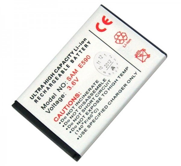 AccuCell-batterij geschikt voor Samsung SGH-E590, SGH-E598, SGH-E790