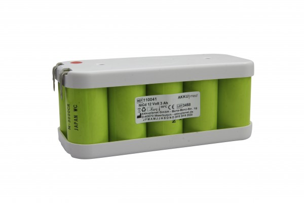 NC-batterij geschikt voor Honeywell defibrillator ED420 / ED500 CE-compatibel