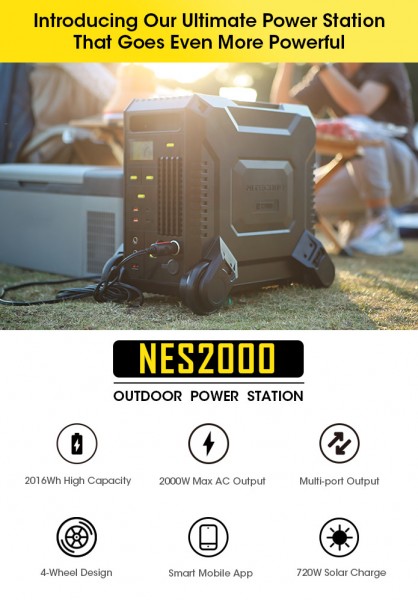 Nitecore NES2000 Power Station draagbare onafhankelijke voeding