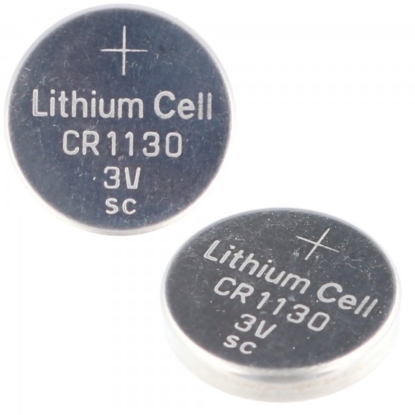 CR1130 Lithiumbatterij 3,0 Volt Batterij CR1130 3 Volt 2 stuks