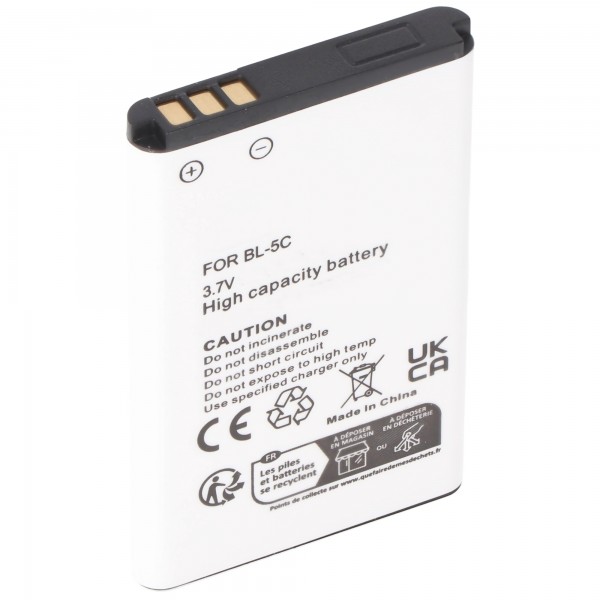 AccuCell-batterij geschikt voor WiKo Lubi2-batterij Wiko Lubi 2, Lubi2 Aligator A290, A330, A350, A400, A500i, D730, D830, R5, A600