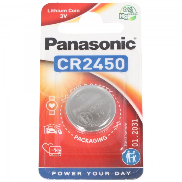 Panasonic CR2450 lithiumbatterij IEC CR 2450 EL