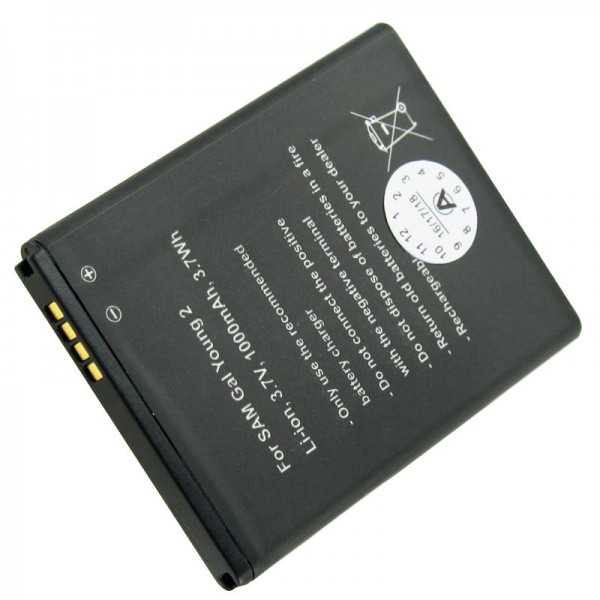 Batterij geschikt voor de Samsung Galaxy Young 2 batterij, SM-G130, EB-BG130ABE