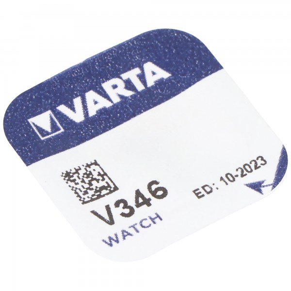 346, Varta V346, SR712SW knoopcel voor horloges etc.