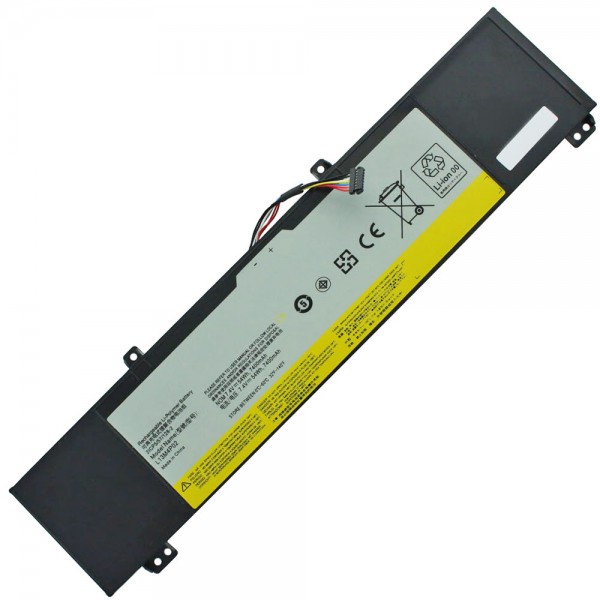 Batterij geschikt voor Lenovo Erazer Y50, Li-Polymer, 7.4V, 7300mAh batterij 5B10K10190, L13M4P02, L13N4P01