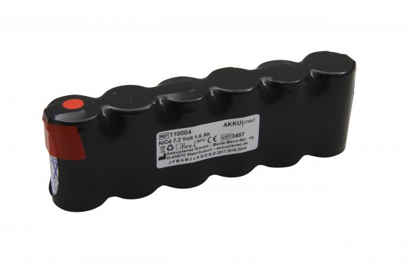 NC-batterij geschikt voor Cardionova-spuitpomp 2001/2010/2011 CE-conform