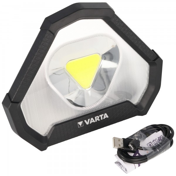 Varta Work Flex Stadium Light inclusief accu en oplaadkabel